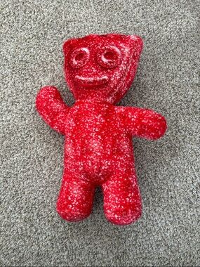 Red Sour Patch Kids plush